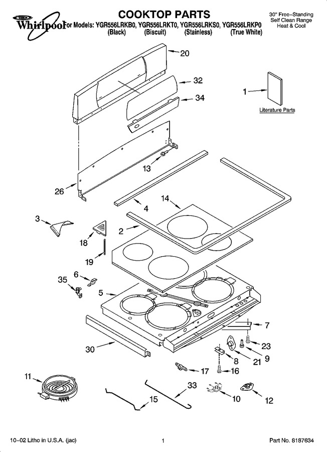 Diagram for YGR556LRKT0