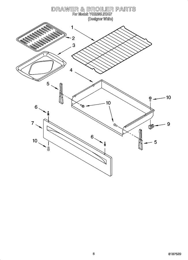 Diagram for YGS395LEGQ7