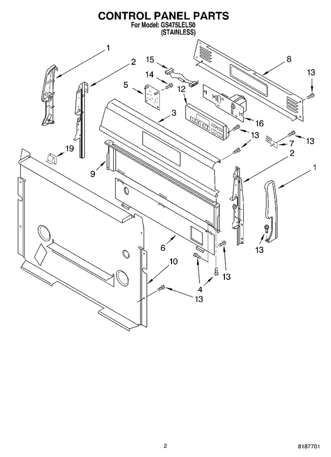 Diagram for YGS470LELQ0