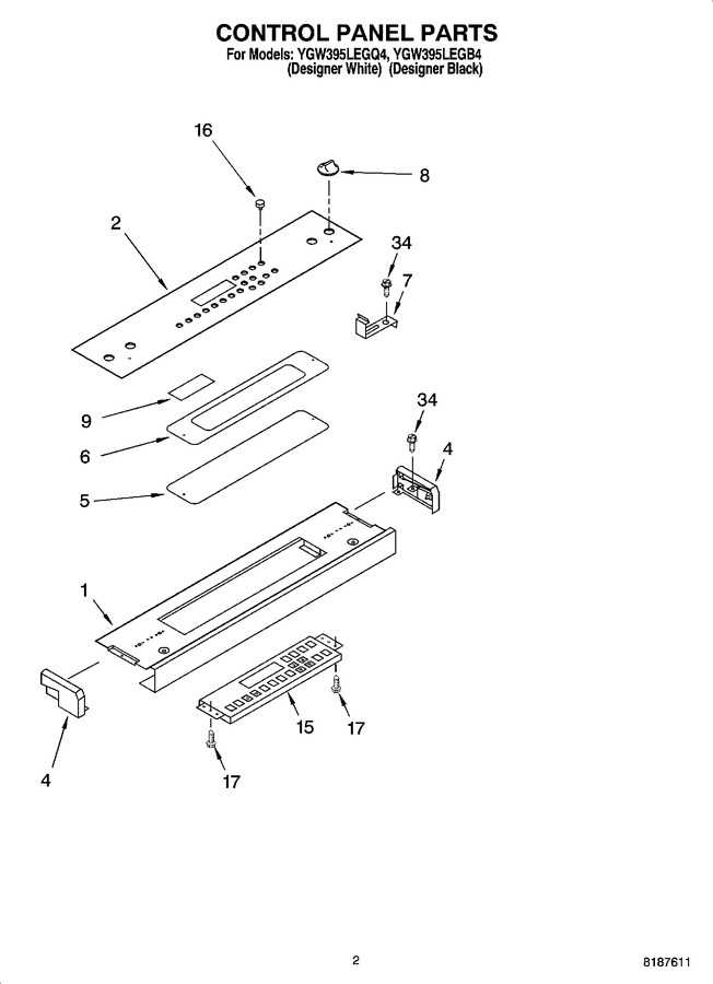 Diagram for YGW395LEGQ4