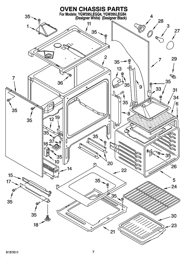 Diagram for YGW395LEGQ4
