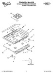 Diagram for 01 - Cooktop Parts