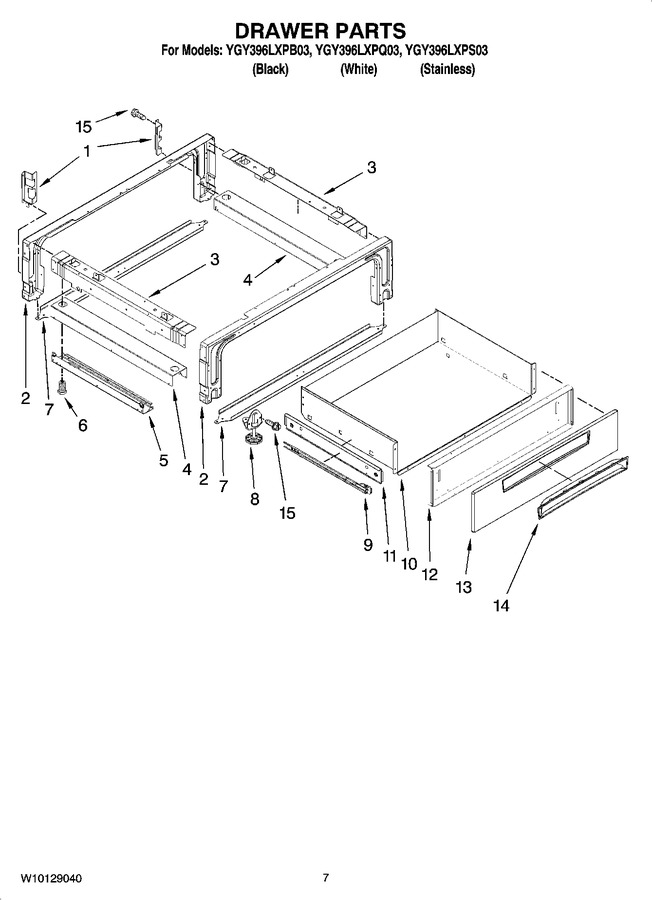 Diagram for YGY396LXPS03