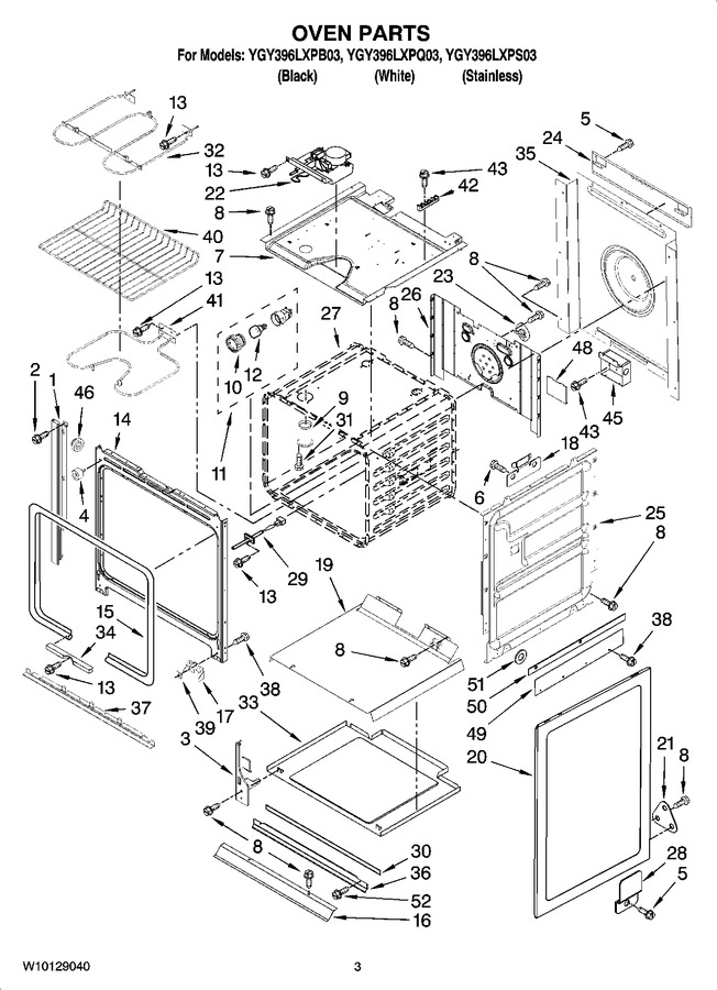 Diagram for YGY396LXPS03