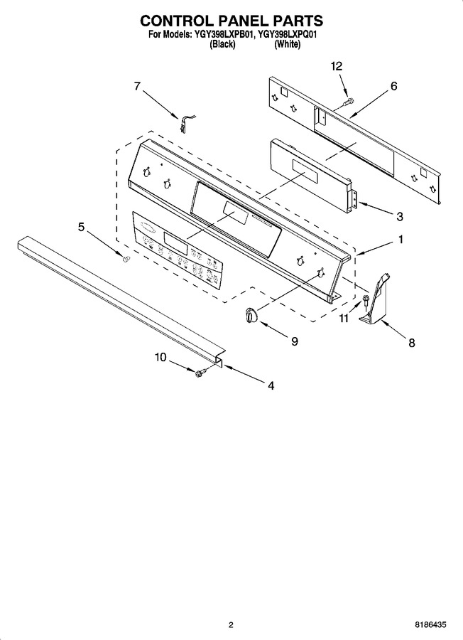 Diagram for YGY398LXPQ01