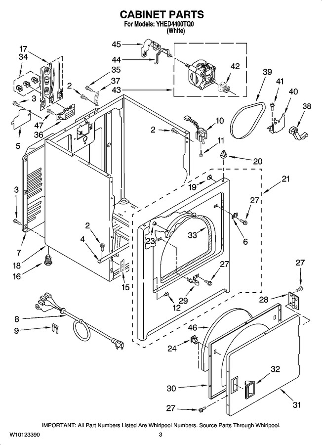 Diagram for YHED4400TQ0