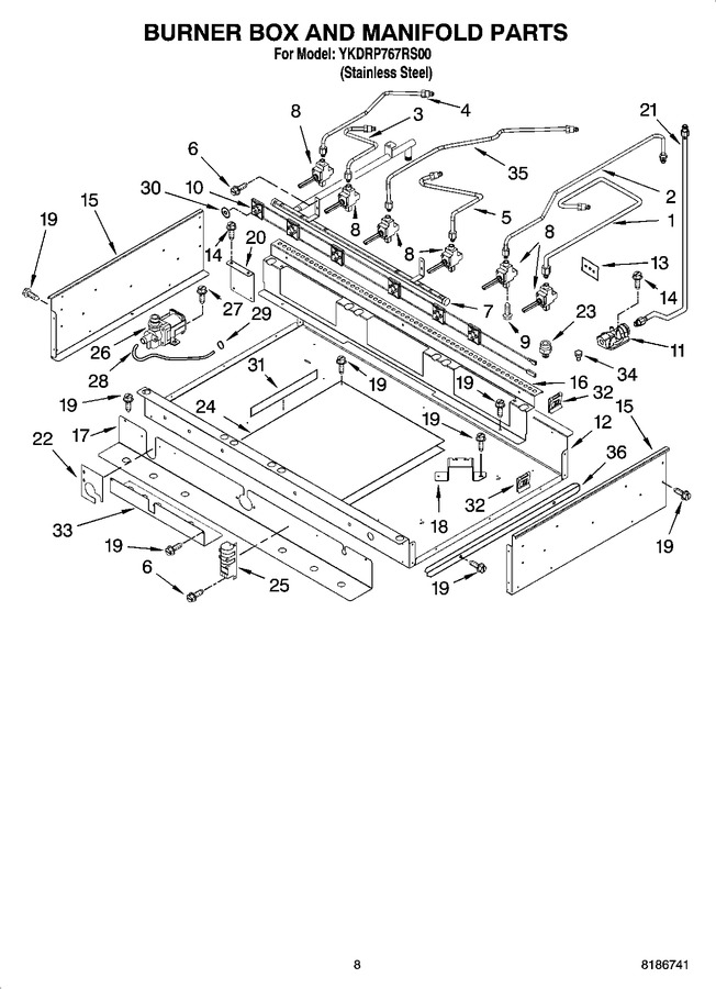 Diagram for YKDRP767RS00