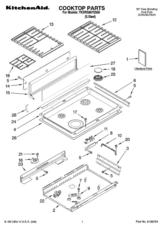 Diagram for YKDRS807SS00