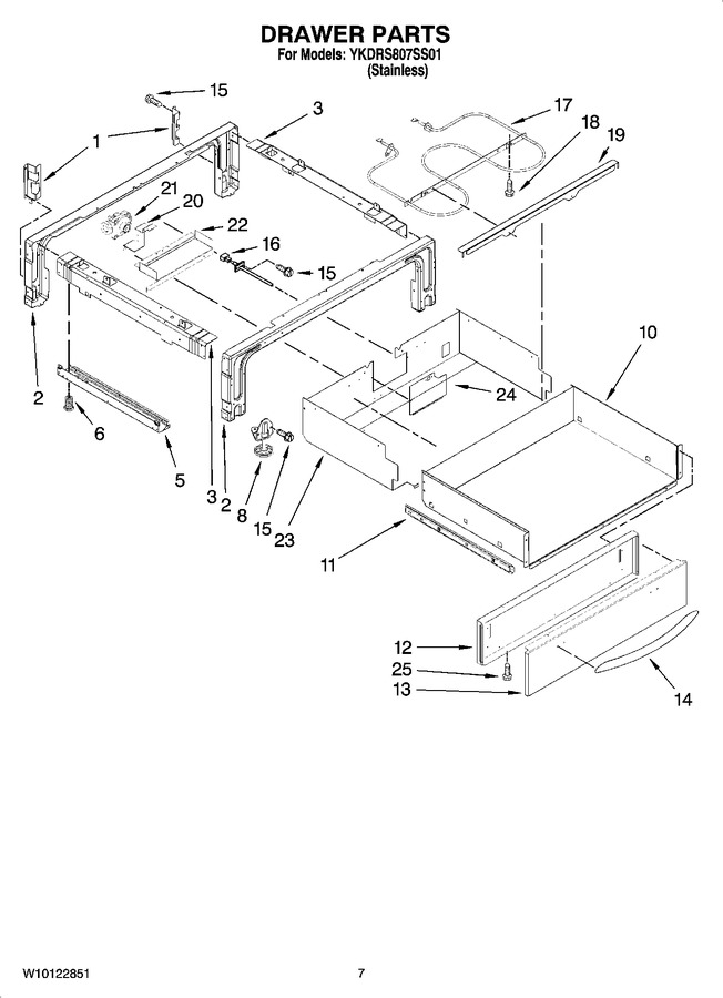 Diagram for YKDRS807SS01
