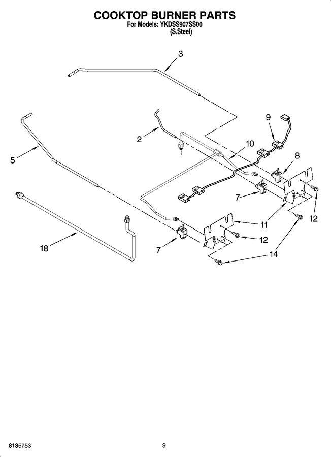 Diagram for YKDSS907SS00