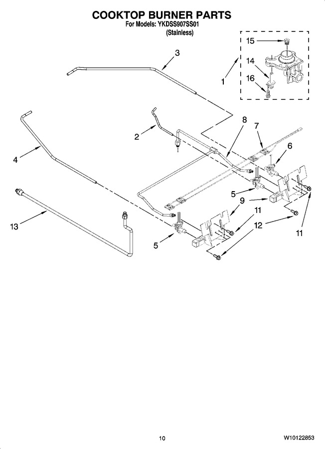 Diagram for YKDSS907SS01