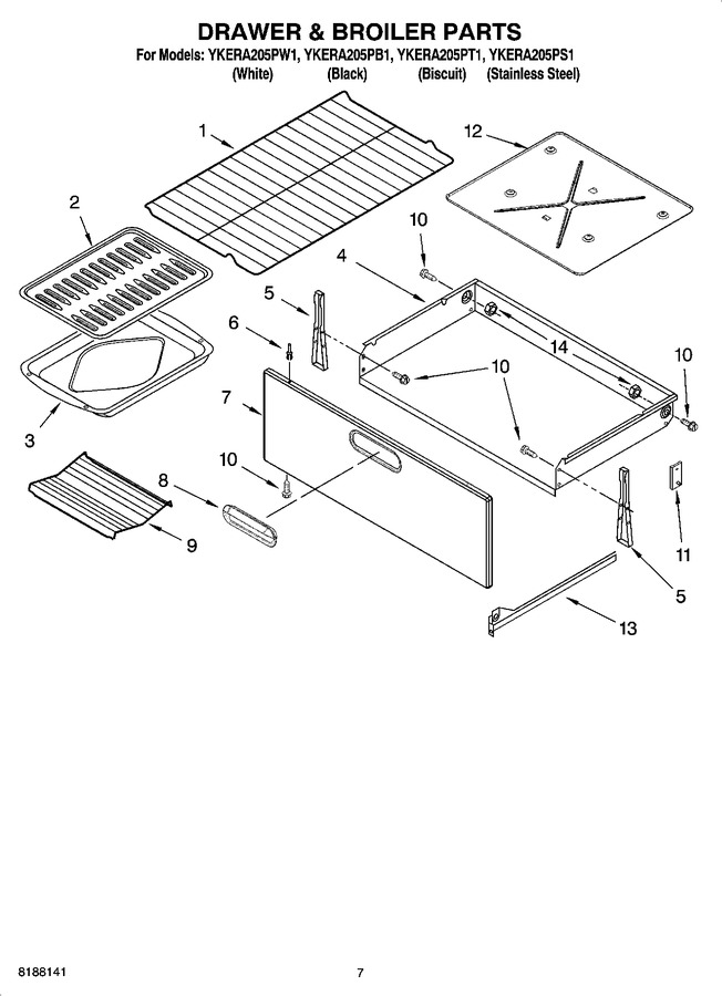 Diagram for YKERA205PW1