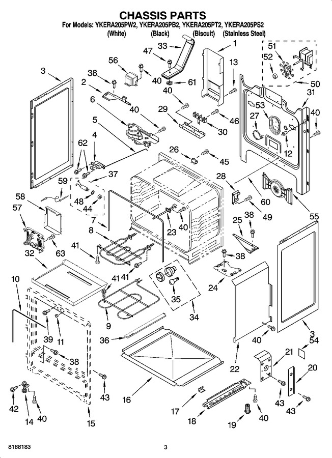 Diagram for YKERA205PW2