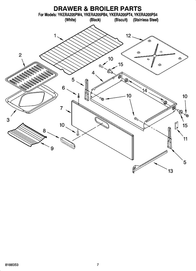 Diagram for YKERA205PW4