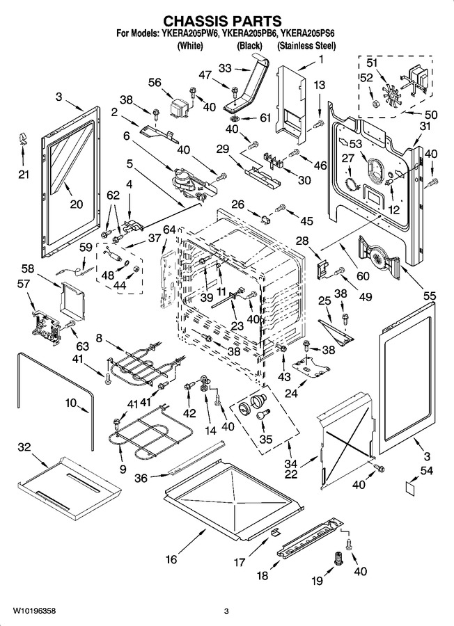 Diagram for YKERA205PS6