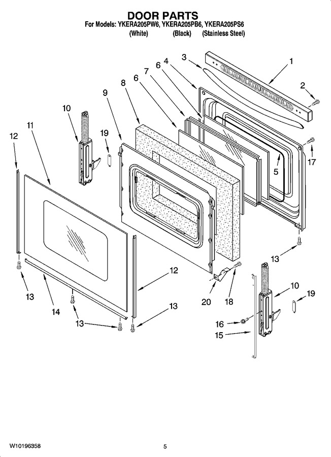 Diagram for YKERA205PS6