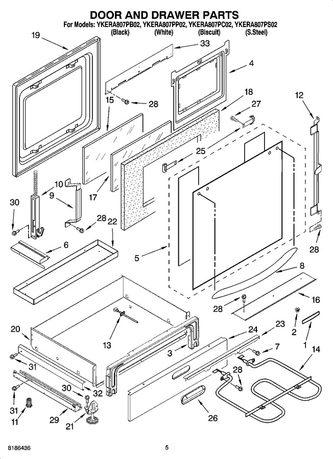 Diagram for YKERA807PC02