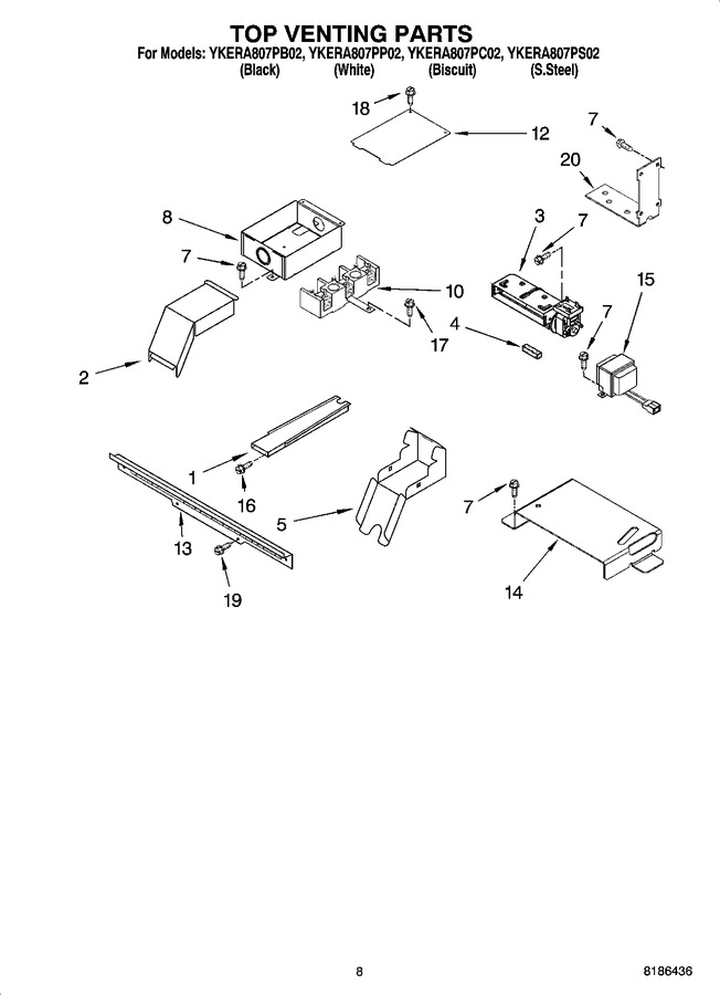 Diagram for YKERA807PP02
