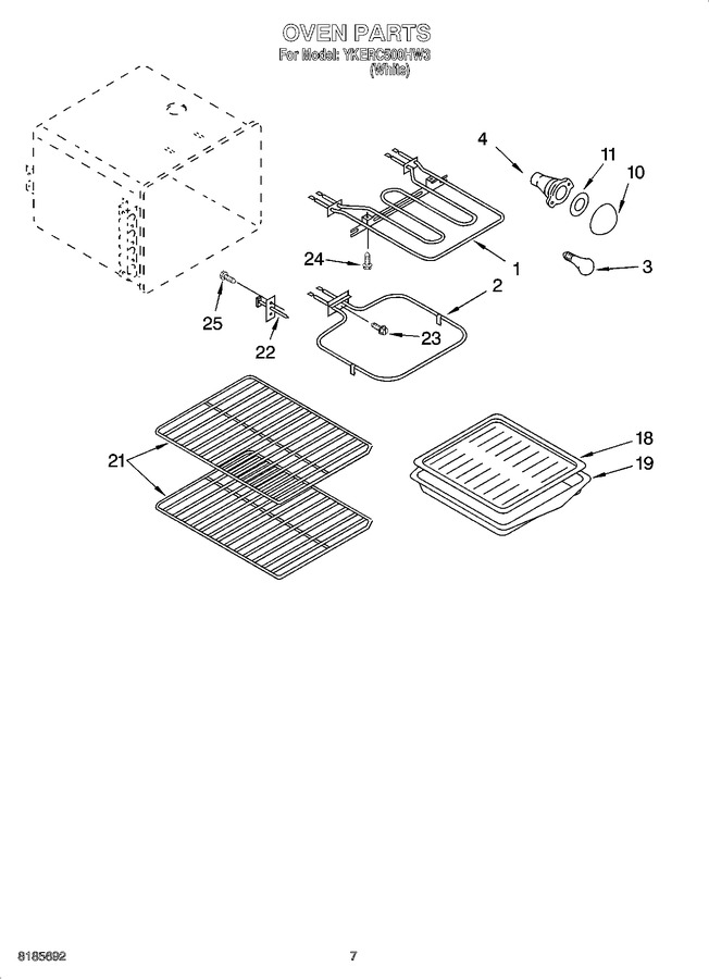 Diagram for YKERC500HW3
