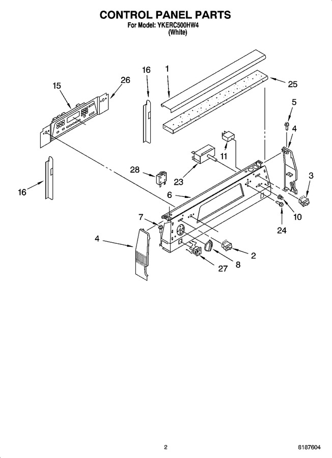 Diagram for YKERC500HW4