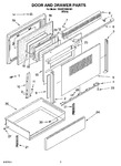 Diagram for 03 - Door And Drawer Parts
