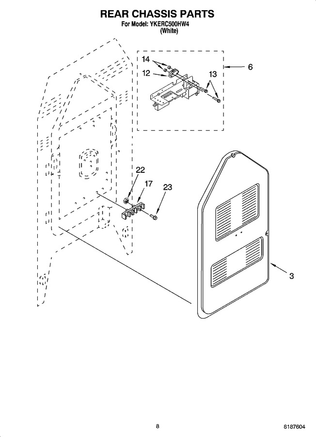 Diagram for YKERC500HW4