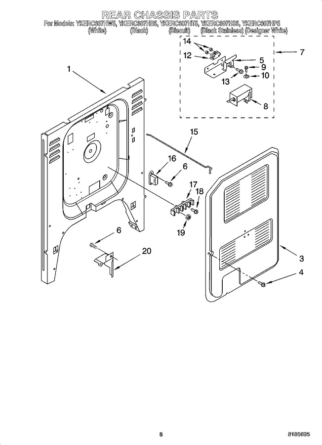Diagram for YKERC607HS5