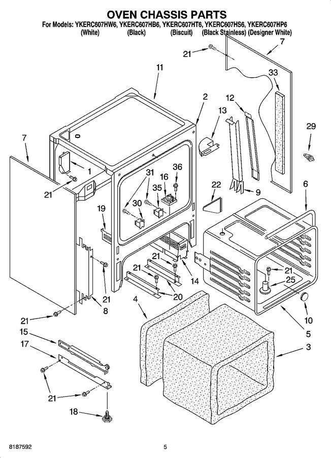 Diagram for YKERC607HP6