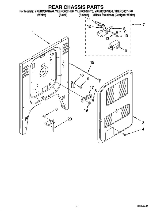 Diagram for YKERC607HW6