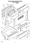 Diagram for 02 - Door And Drawer Parts