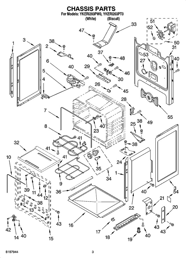 Diagram for YKERI203PW0