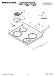 Diagram for 01 - Cooktop Parts