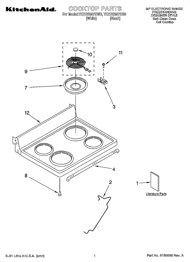 Diagram for YKERS507HB0