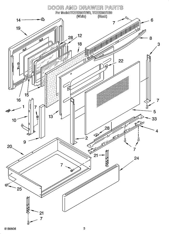 Diagram for YKERS507HW0
