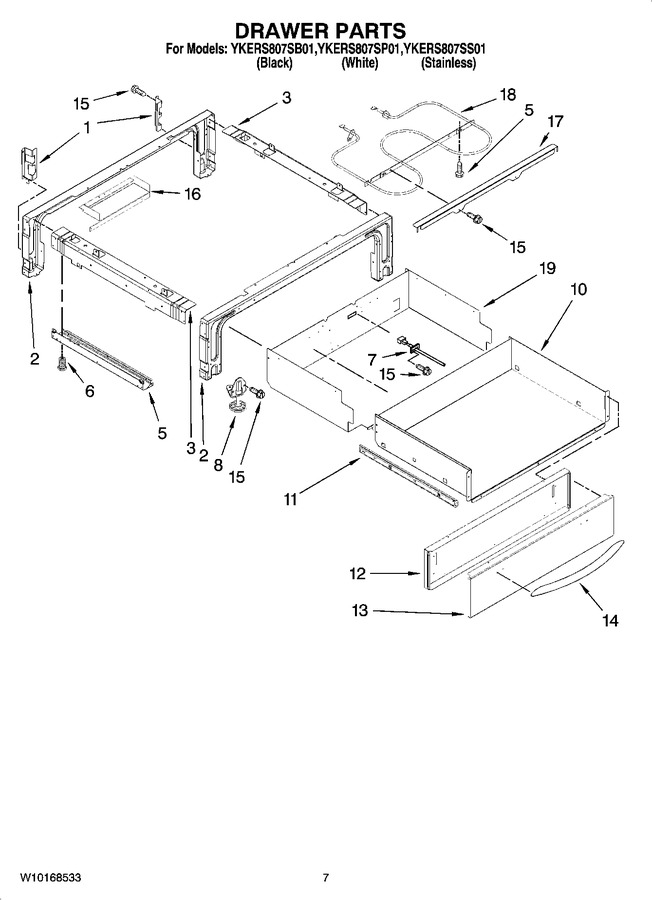 Diagram for YKERS807SP01
