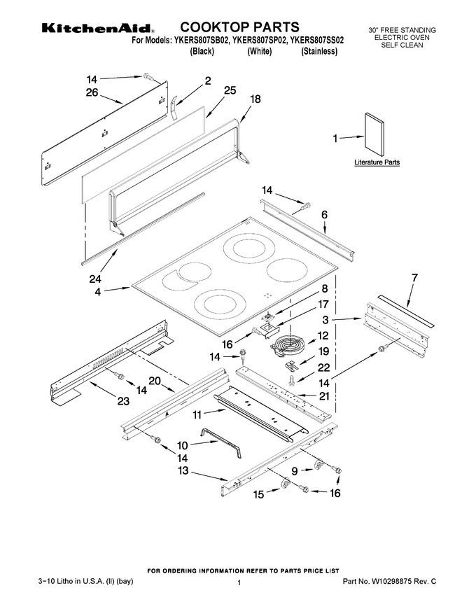 Diagram for YKERS807SP02