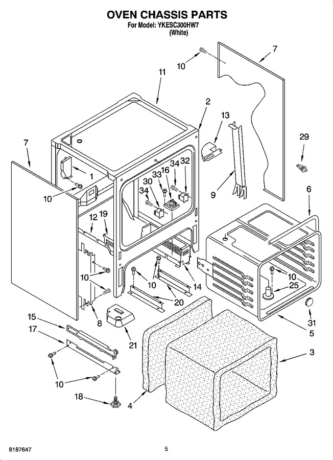 Diagram for YKESC300HW7