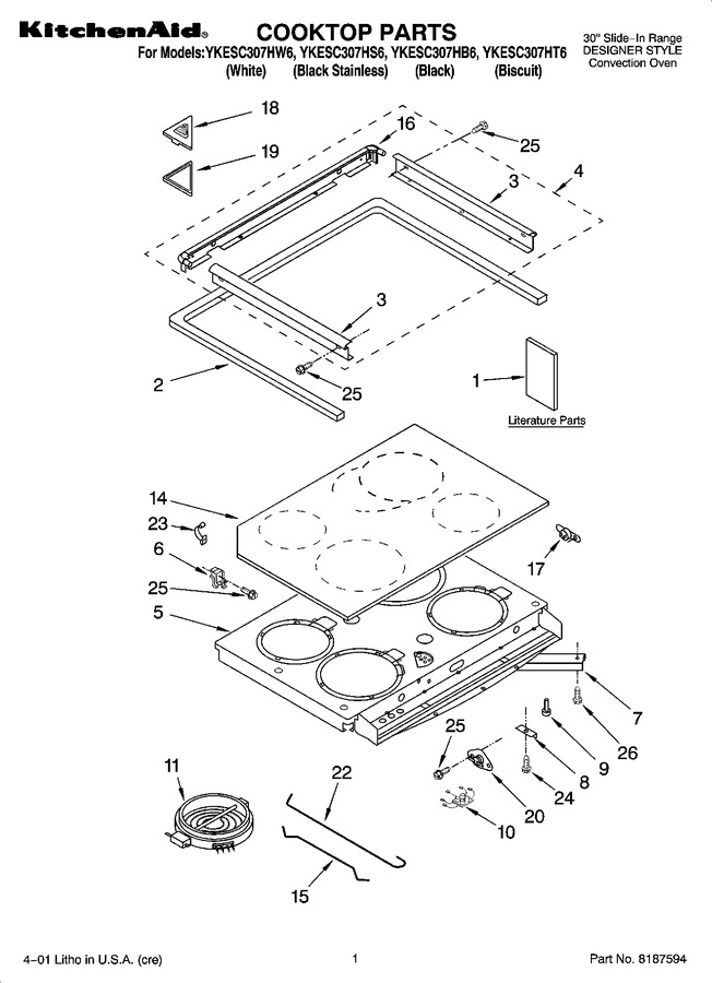 Diagram for YKESC307HB6