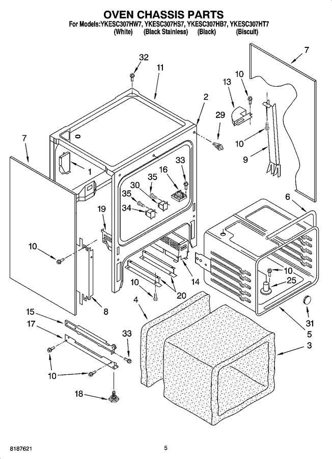 Diagram for YKESC307HT7