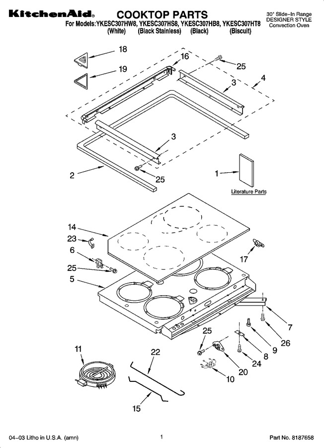 Diagram for YKESC307HT8