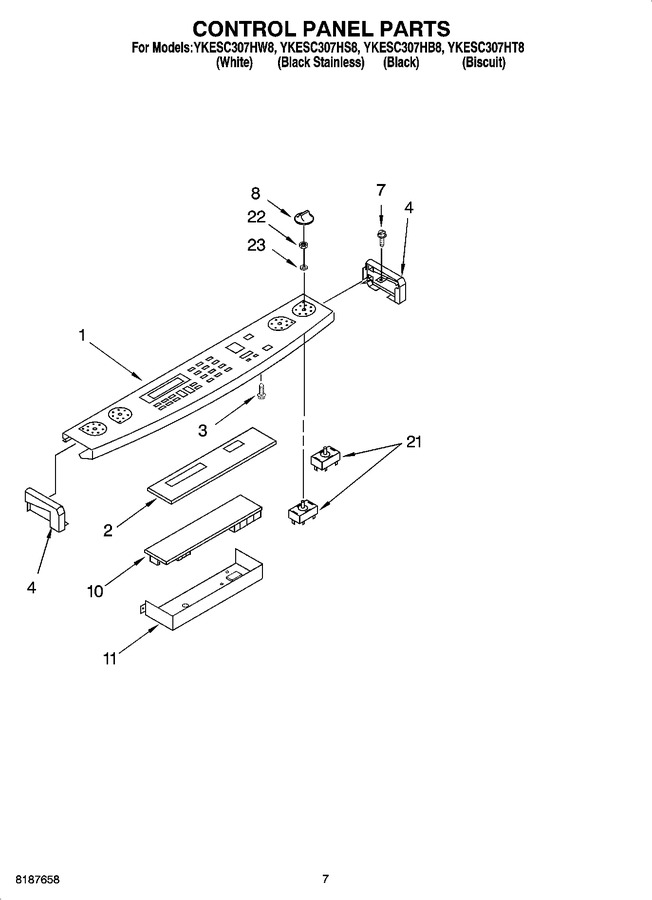 Diagram for YKESC307HT8