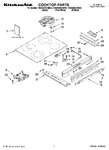 Diagram for 01 - Cooktop Parts