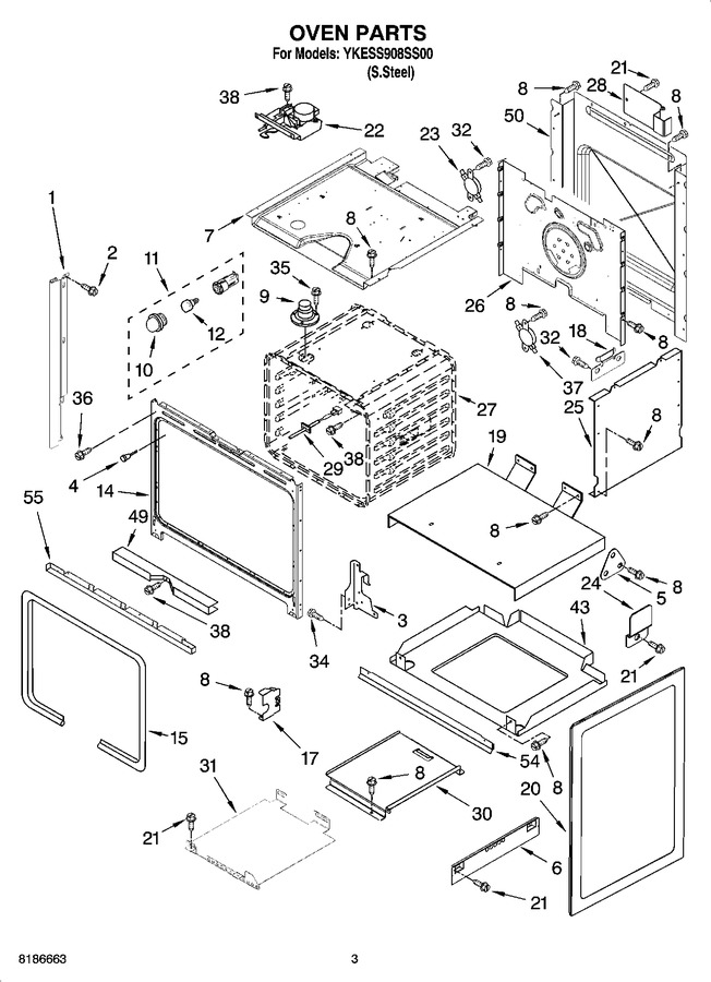 Diagram for YKESS908SS00