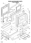 Diagram for 04 - Door And Drawer Parts