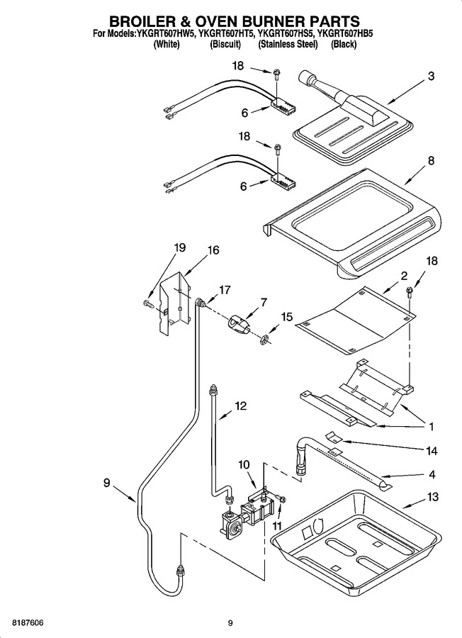 Diagram for YKGRT607HW5