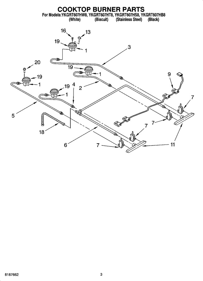 Diagram for YKGRT607HT8