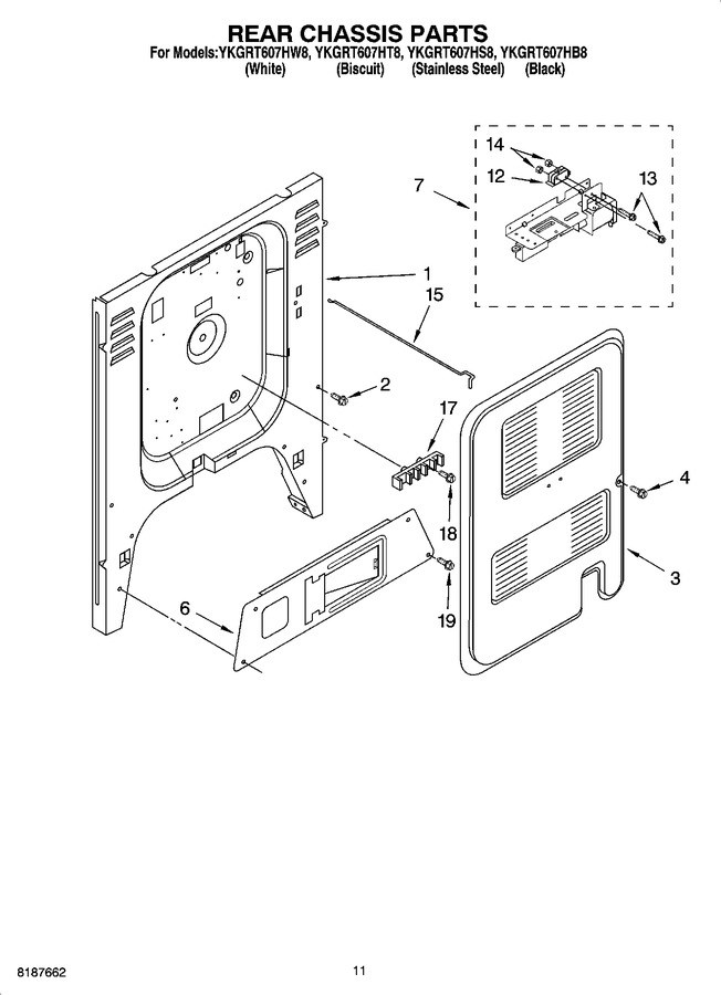 Diagram for YKGRT607HT8
