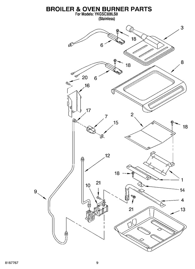 Diagram for YKGSC308LS0
