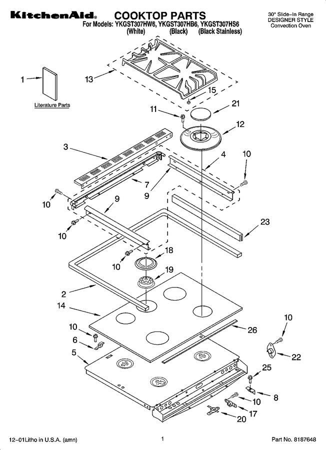 Diagram for YKGST307HS6