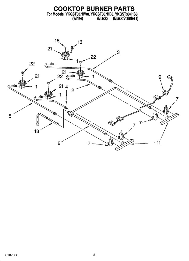 Diagram for YKGST307HS8